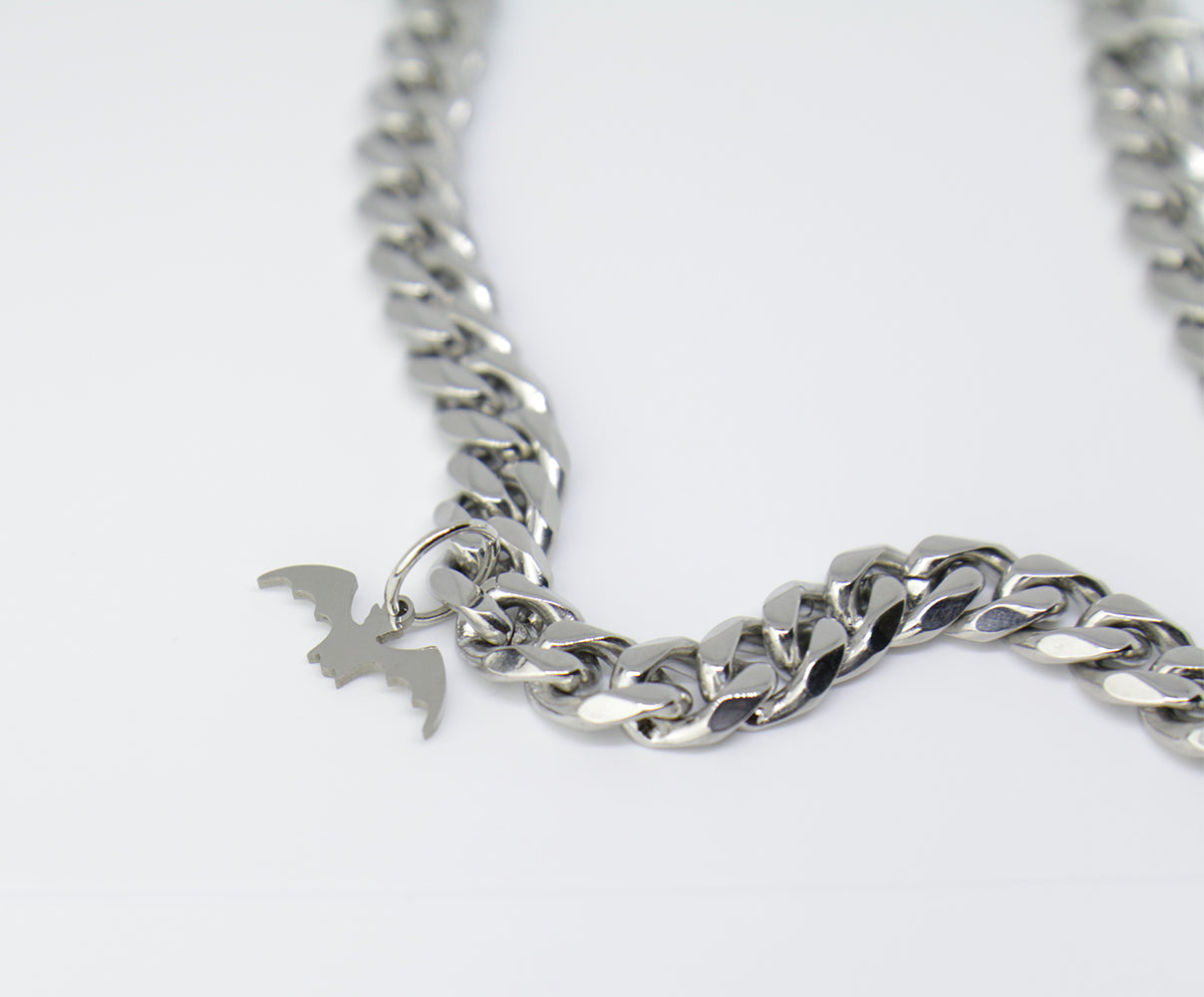 Bat Stainless Steel Cuban Chain